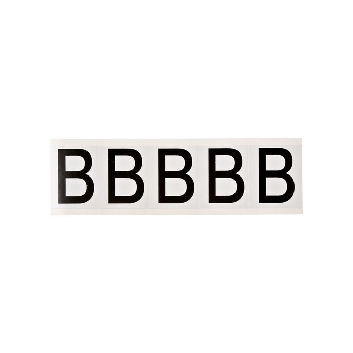Individual Number and Letter Labels