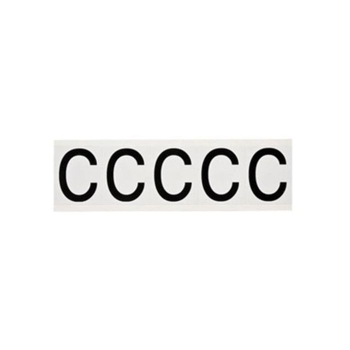 Individual Number and Letter Labels