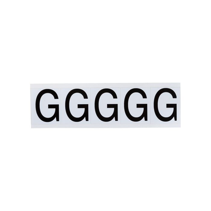 Individual Number and Letter Labels