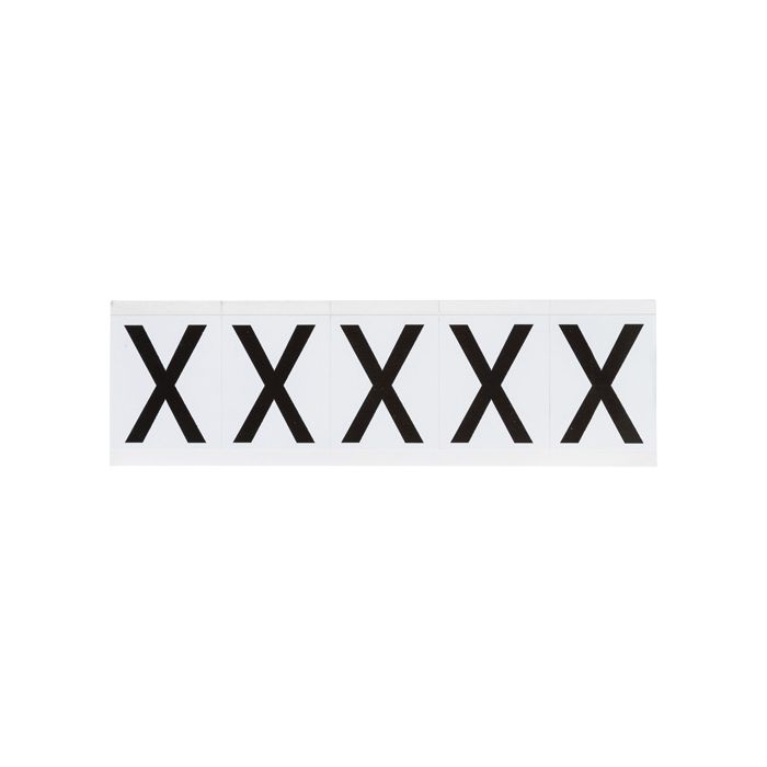 Individual Number & Letter Labels