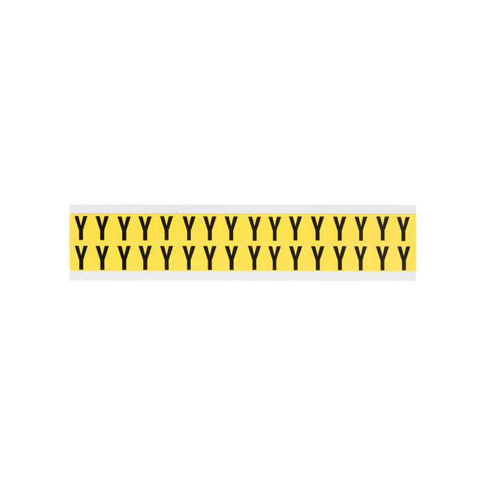 Repositionable Individual Number & Letter Labels