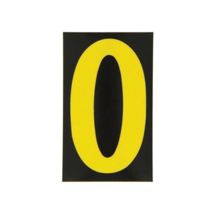 Reflective Individual Number and Letter Labels