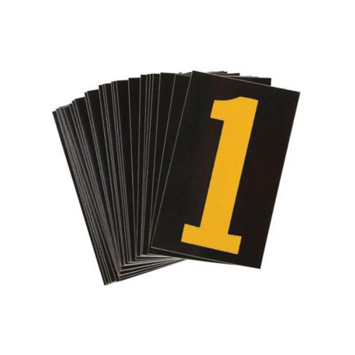 Reflective Individual Number and Letter Labels
