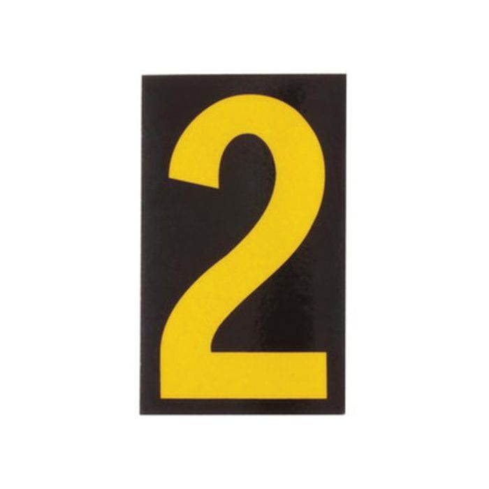 Reflective Individual Number and Letter Labels