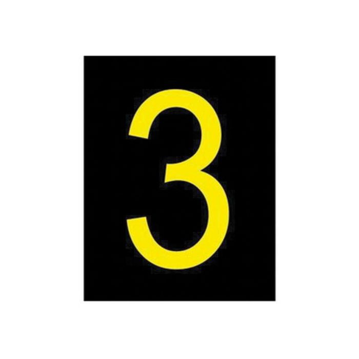 Reflective Individual Number and Letter Labels