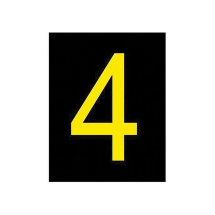 Reflective Individual Number and Letter Labels