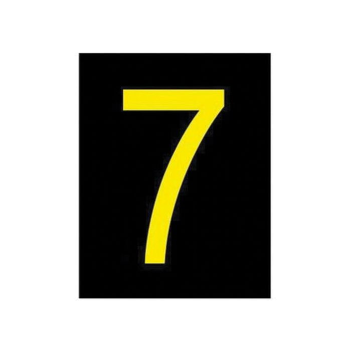 Reflective Individual Number and Letter Labels
