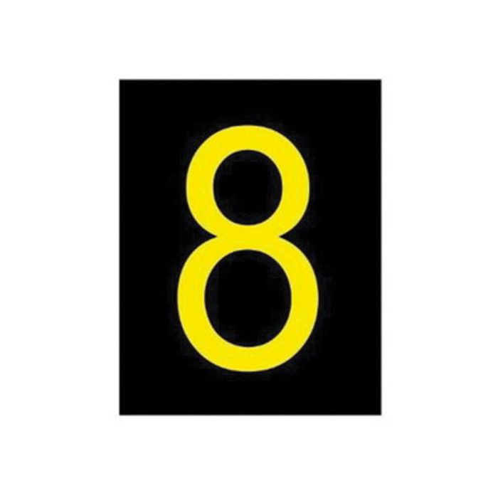 Reflective Individual Number and Letter Labels