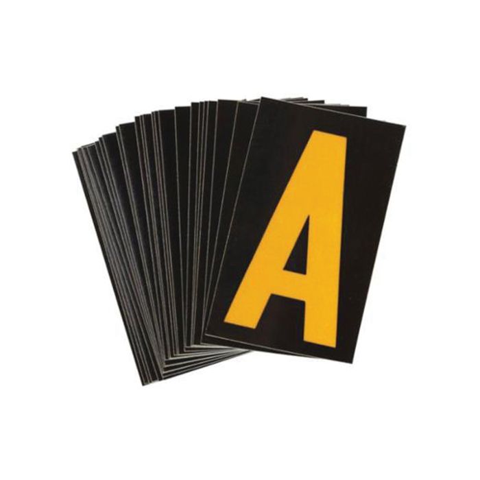 Reflective Individual Number and Letter Labels