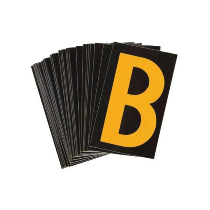 Reflective Individual Number and Letter Labels