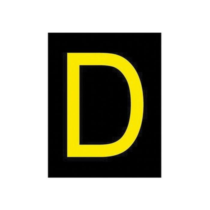 Reflective Individual Number and Letter Labels