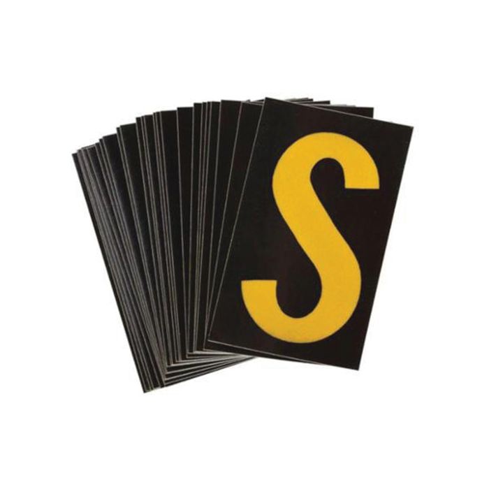 Reflective Individual Number & Letter Labels