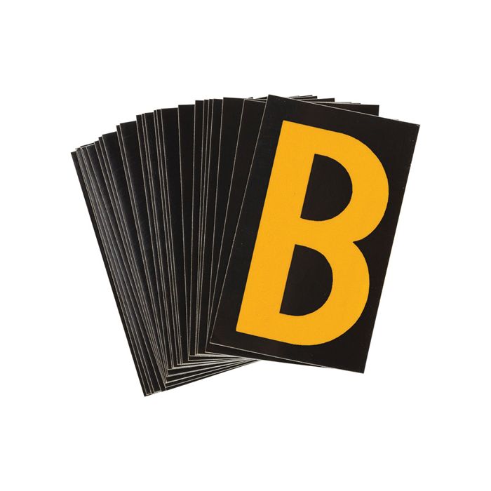 Reflective Individual Number and Letter Labels