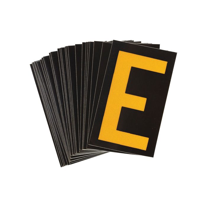 Reflective Individual Number and Letter Labels