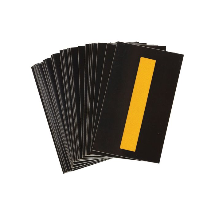 Reflective Individual Number and Letter Labels