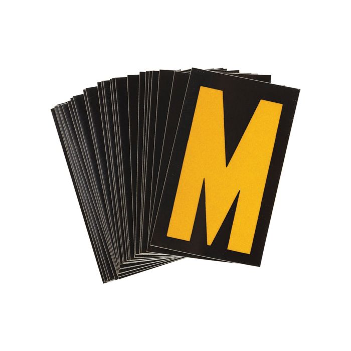 Reflective Individual Number & Letter Labels