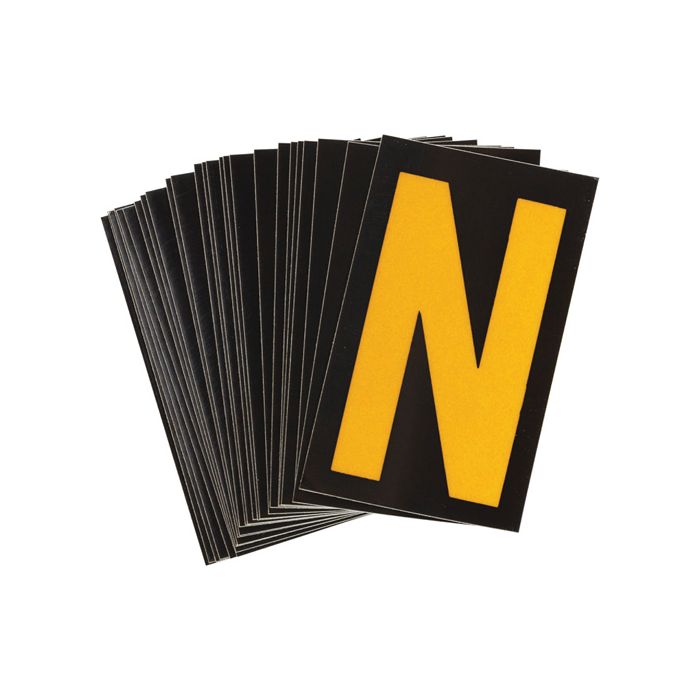 Reflective Individual Number & Letter Labels