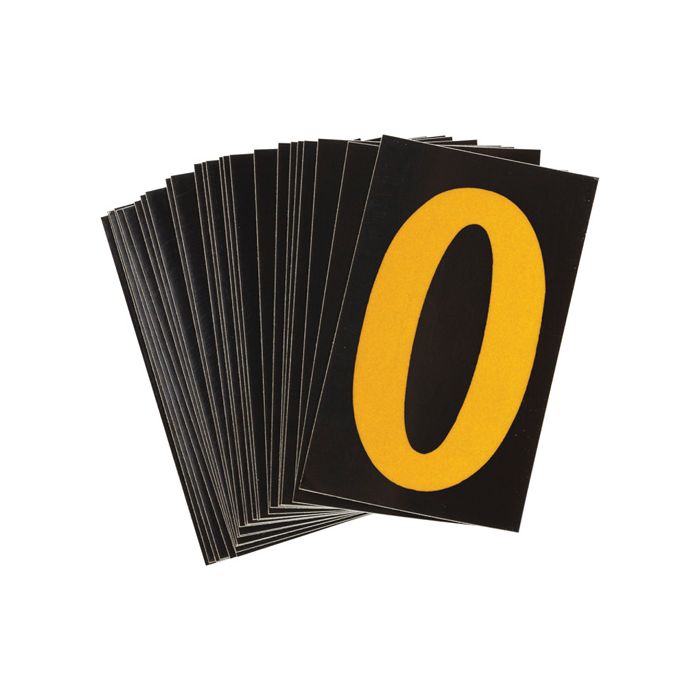 Reflective Individual Number & Letter Labels