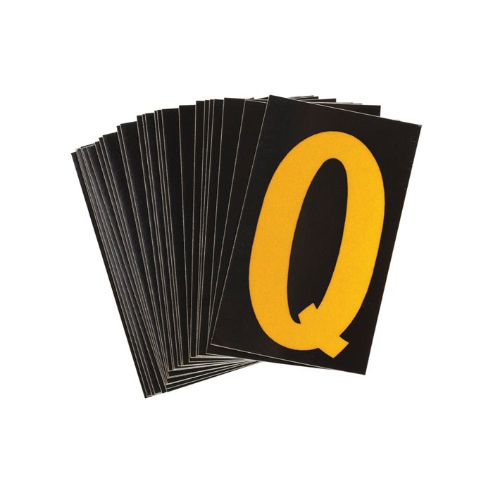 Reflective Individual Number & Letter Labels