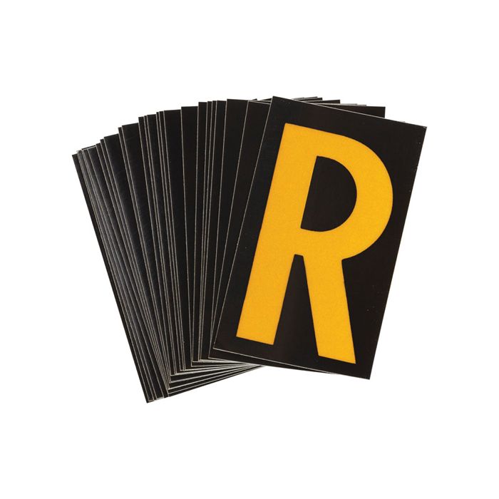 Reflective Individual Number & Letter Labels
