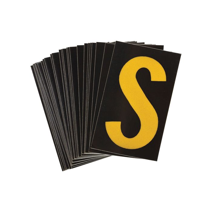 Reflective Individual Number & Letter Labels