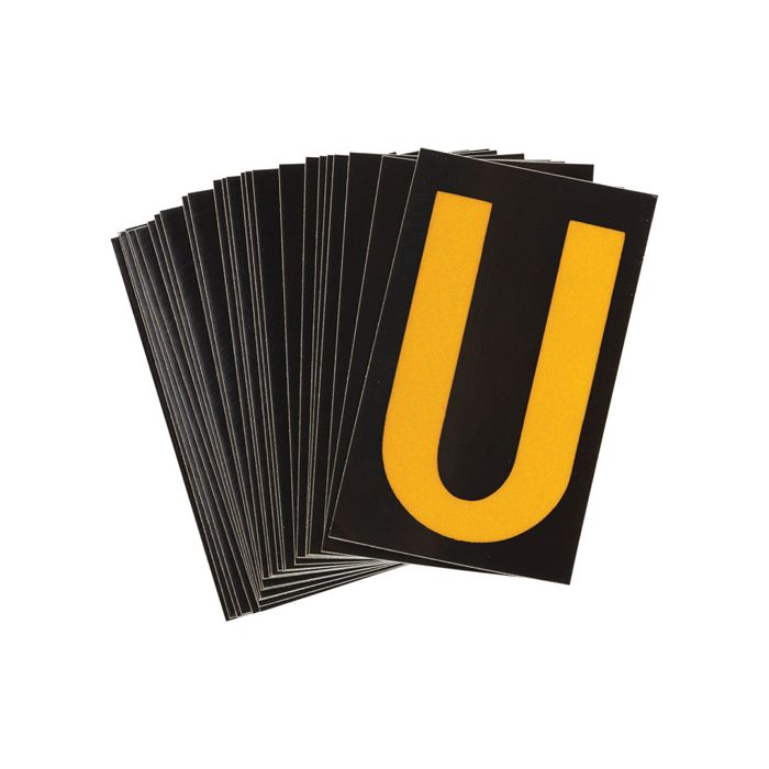 Reflective Individual Number & Letter Labels
