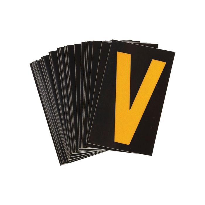 Reflective Individual Number & Letter Labels
