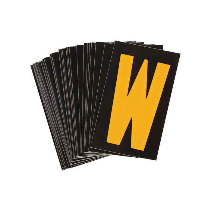 Reflective Individual Number & Letter Labels