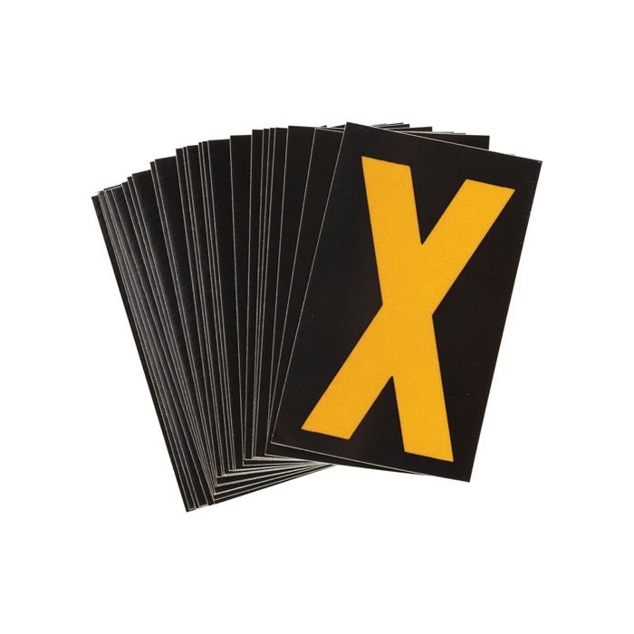 Reflective Individual Number & Letter Labels