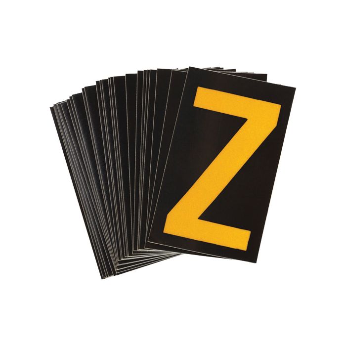 Reflective Individual Number & Letter Labels