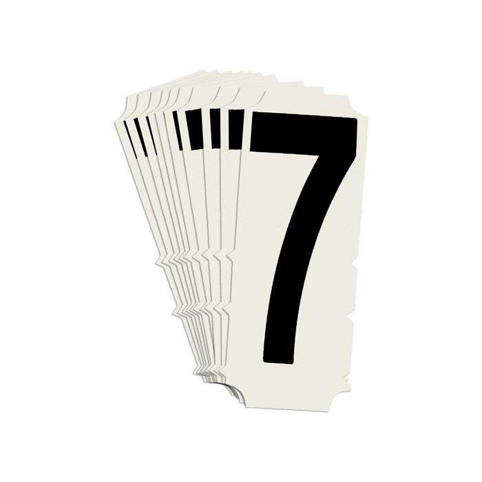 Condensed Quick-Align® Individual Gothic Number and Letter Labels