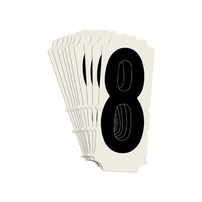 Condensed Quick-Align® Individual Gothic Number and Letter Labels