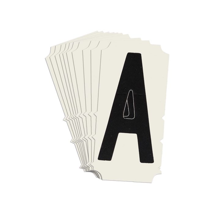 Condensed Quick-Align® Individual Gothic Number and Letter Labels