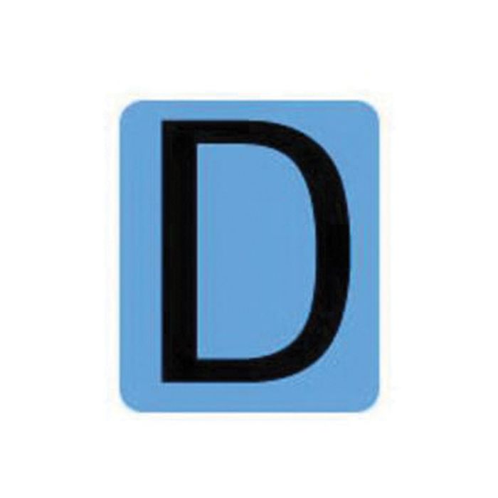Condensed Quick-Align® Individual Gothic Number and Letter Labels