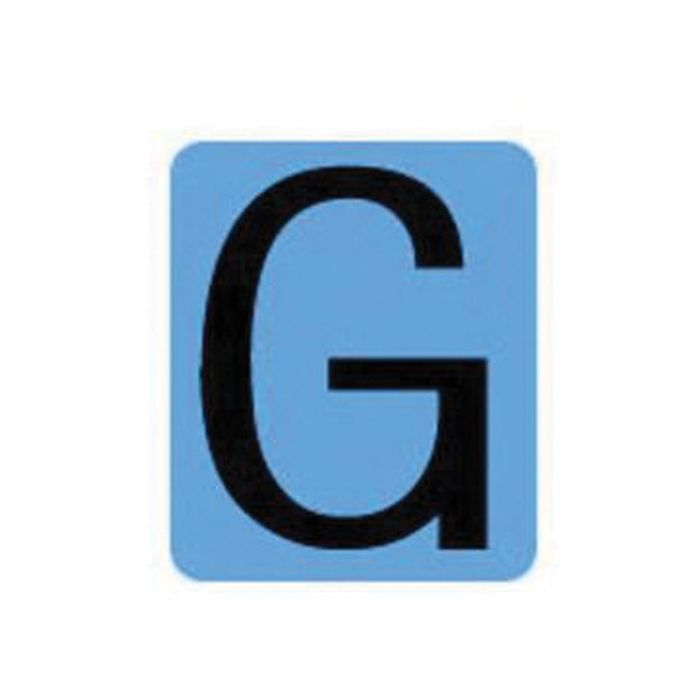 Condensed Quick-Align® Individual Gothic Number and Letter Labels