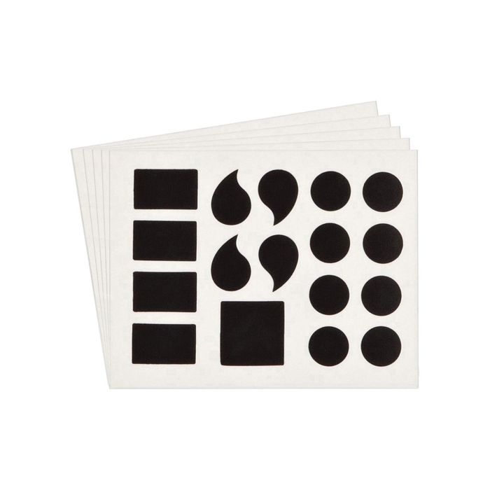 Condensed Quick-Align® Individual Gothic Number & Letter Labels