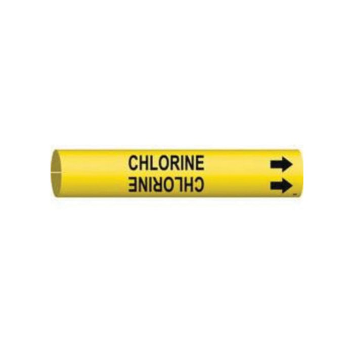 "Chlorine" Pipe Marker