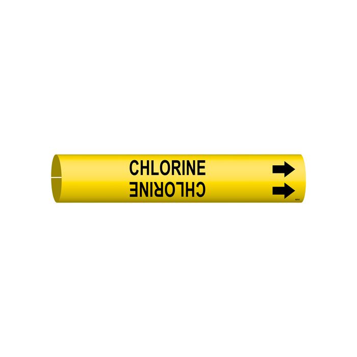 "Chlorine" Pipe Marker