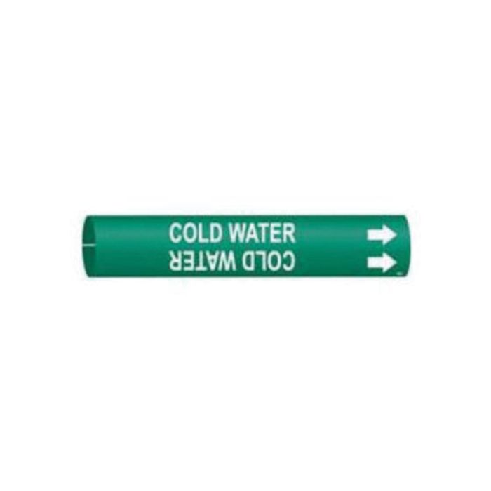 "Cold Water" Pipe Marker