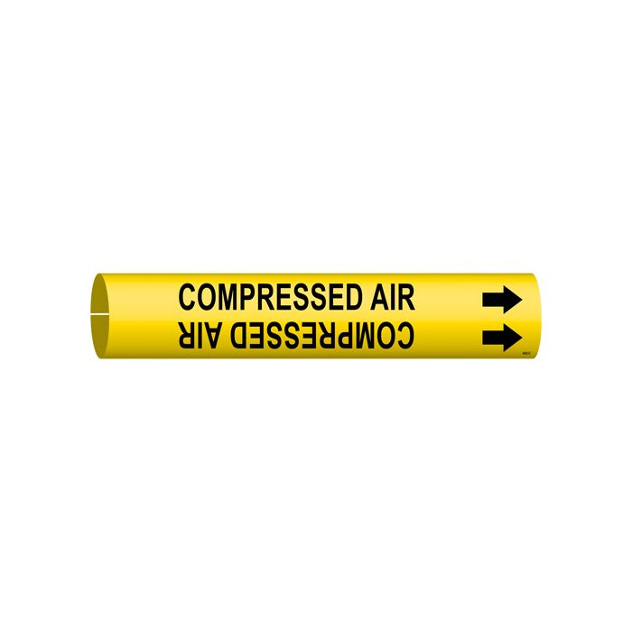 "Compressed Air" Pipe Marker