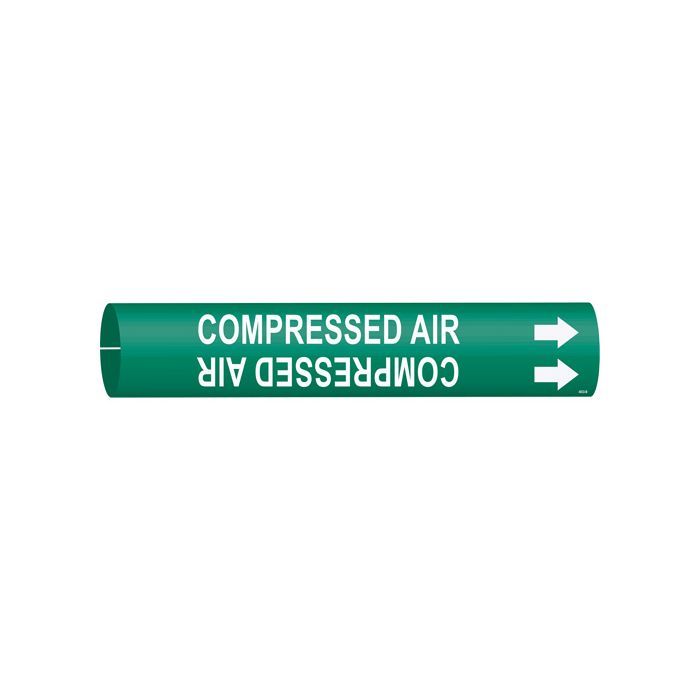 "Compressed Air" Pipe Marker