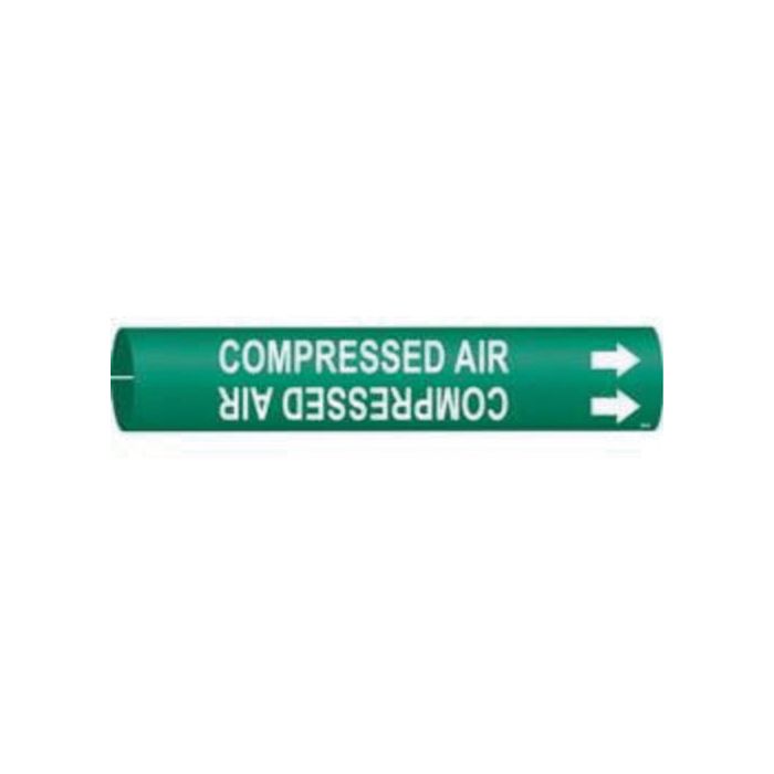 "Compressed Air" Pipe Marker