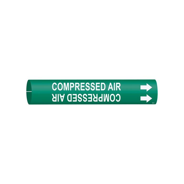 "Compressed Air" Pipe Marker