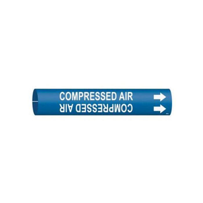 "Compressed Air" Pipe Marker