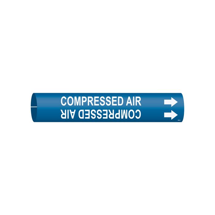 "Compressed Air" Pipe Marker