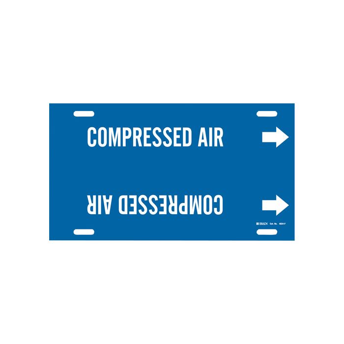 "Compressed Air" Pipe Marker