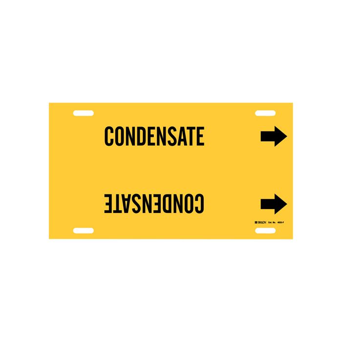 "Condensate" Pipe Marker