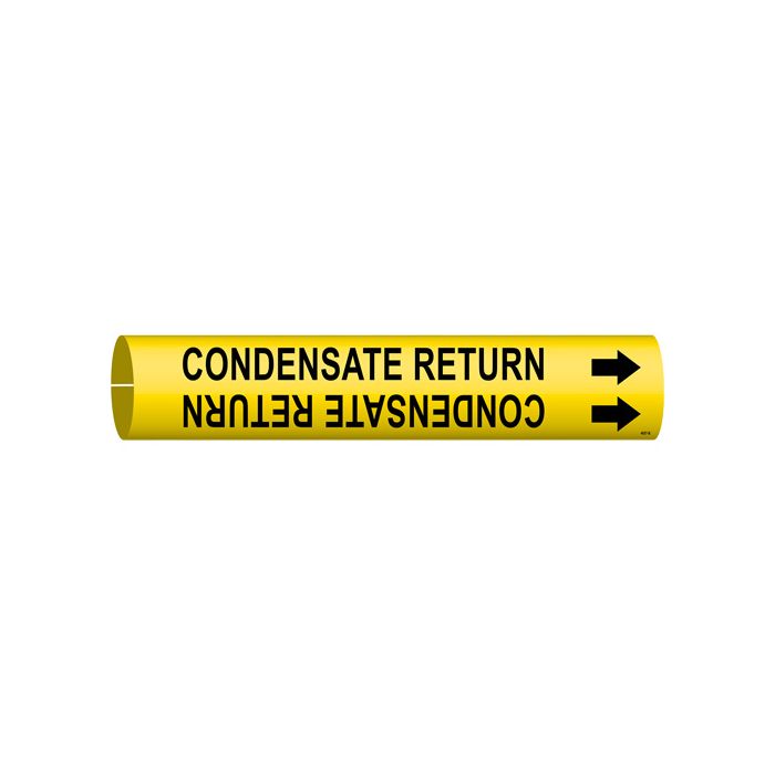 "Condensate Return" Pipe Marker