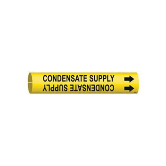 "Condensate Supply" Pipe Marker