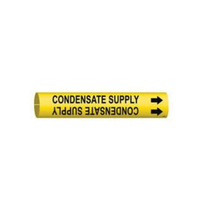"Condensate Supply" Pipe Marker